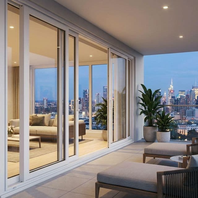 Luxury High-Rise Balcony