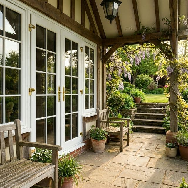 Traditional Veranda Entrance