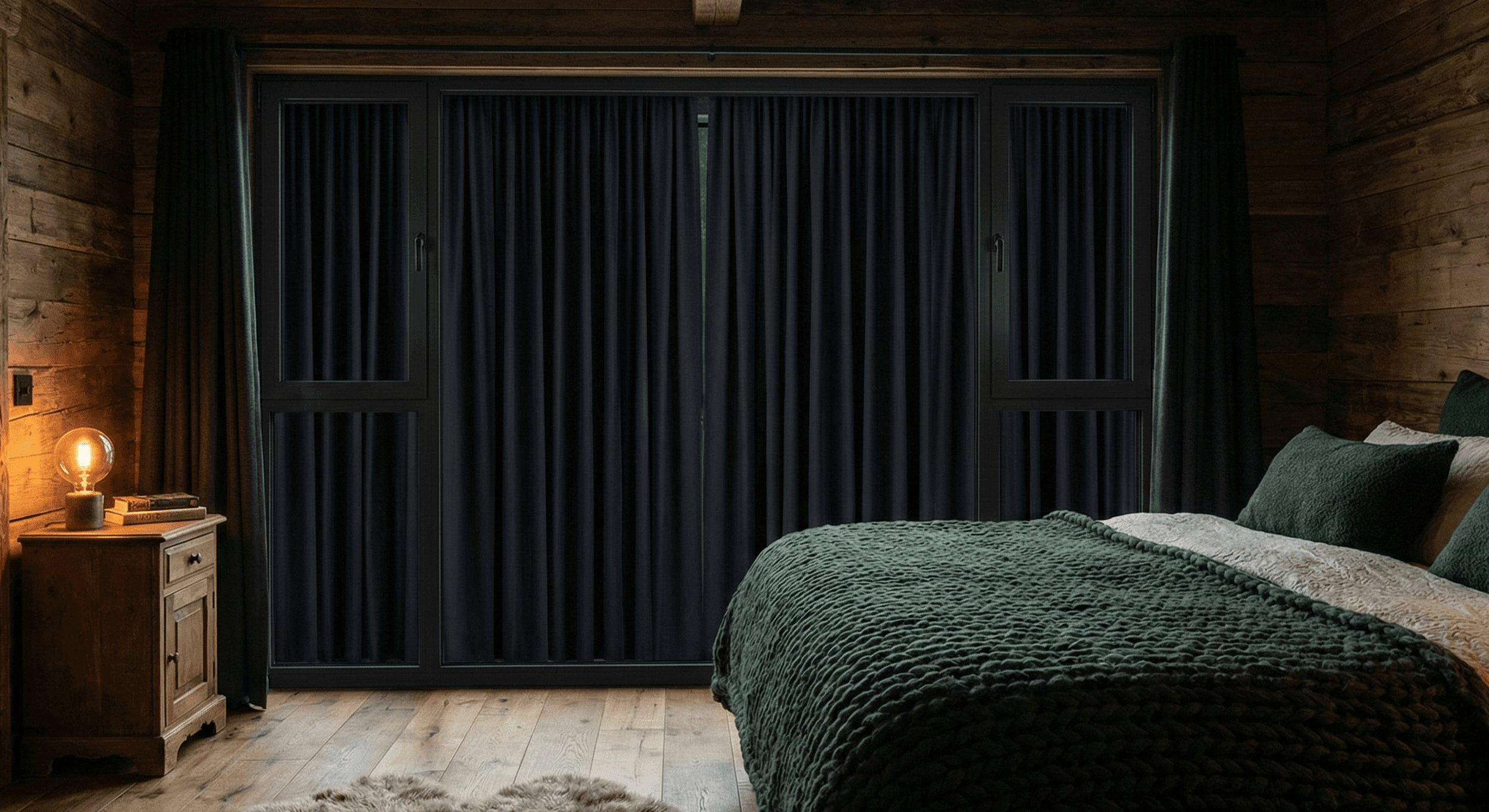 Blackout Casement Window