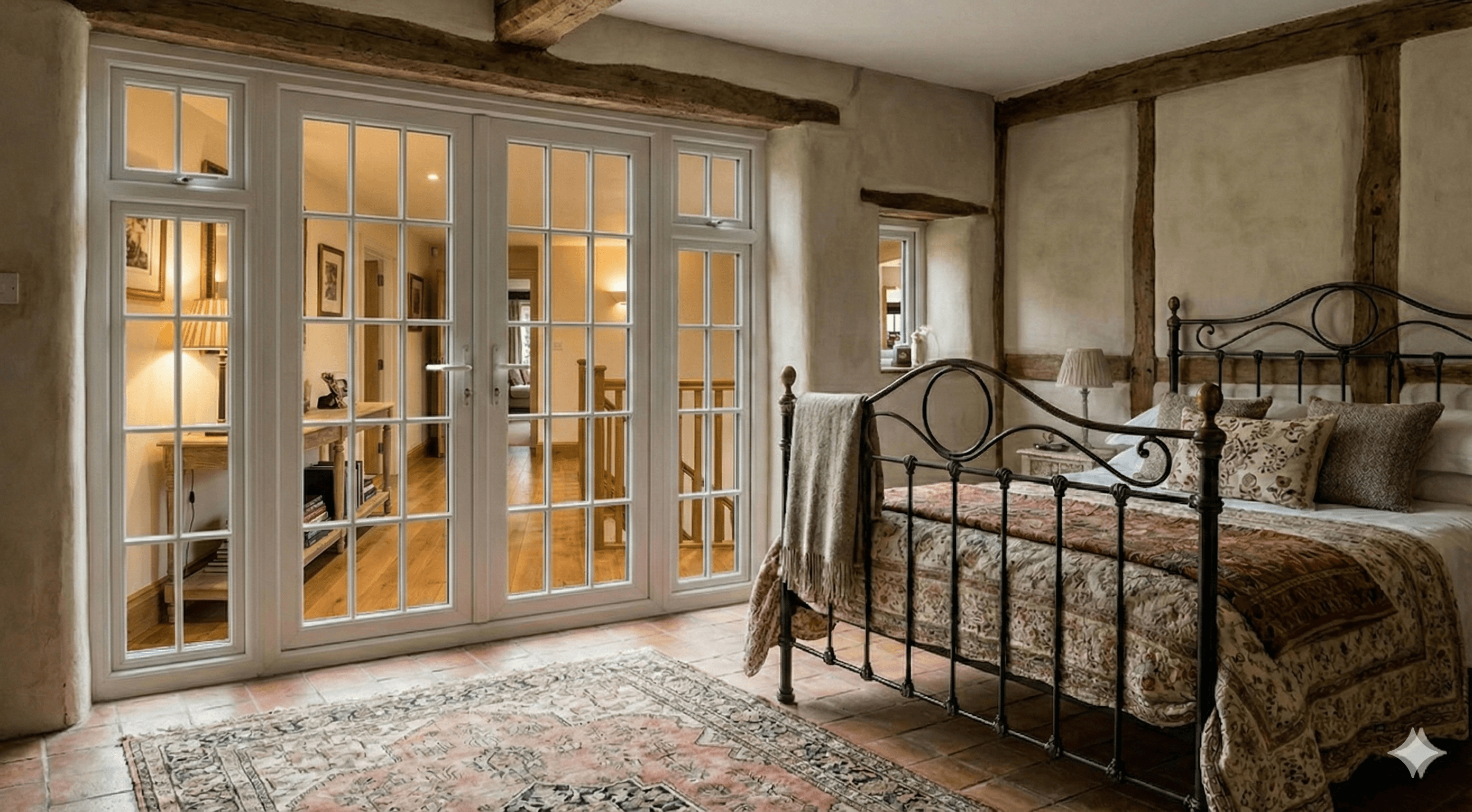 Elegant Access to Balcony