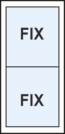 Single Panel Fixed Window