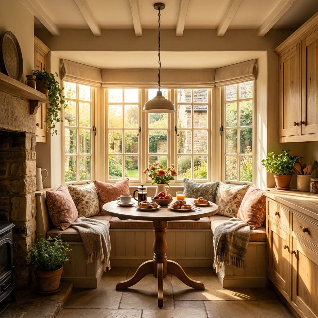 Bay Window Breakfast Nook