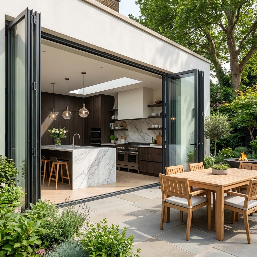 Utility Link Folding Doors